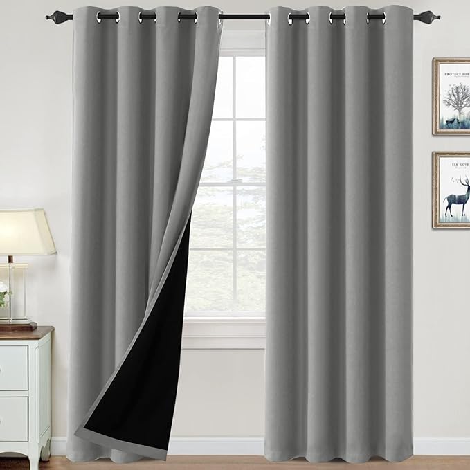H.VERSAILTEX 100% Blackout Curtains by HVERSAILTEX