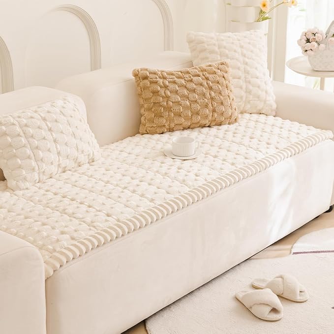 Plush Pet Sofa Covers for Dogs Washable Couch Protector for Cushion, Dog - Image 8