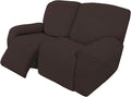 Easy-Going 6 Pieces Recliner Loveseat Stretch Sofa Slipcover Sofa Cover by Easy-Going
