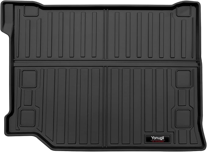 Custom for 2021-2025 2026 Jeep Wrangler 4XE Hybrid Cargo Mats Trunk Liner All - Image 3