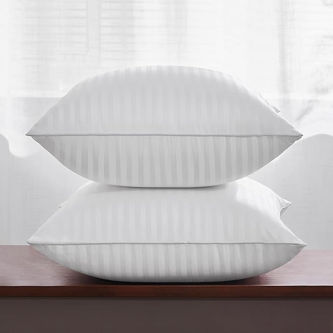Oubonun 26 x 26 Euro Pillow Inserts, Firm and Fluffy Decorative Square Pillows - Image 2