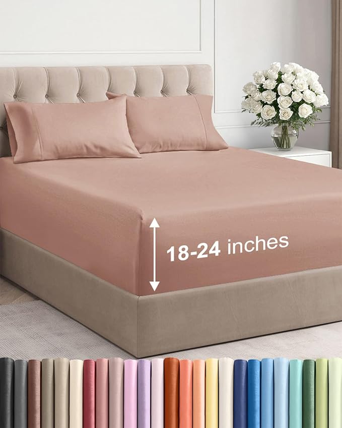 Extra Deep Pocket King Sheets by CGKUnlimited