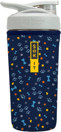 Sok It BotlSok Protein Blender Shaker Bottle Sleeve Insulated Neoprene Cover by SokIt