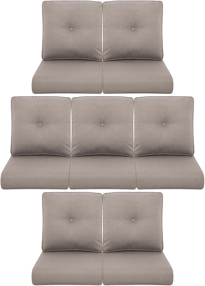 7-Piece Outdoor Patio Cushion Set by Pugire