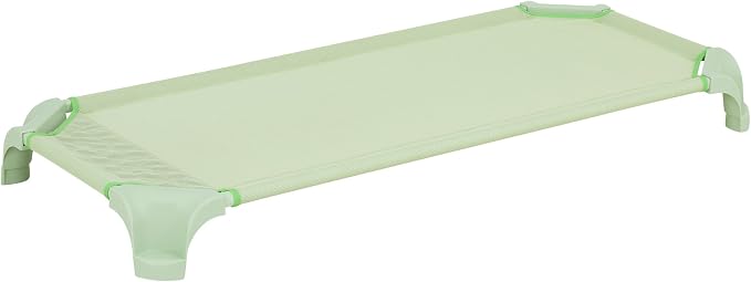 Sprogs Heavy-Duty Stackable Standard Size 52"L Daycare Cots - Image 4