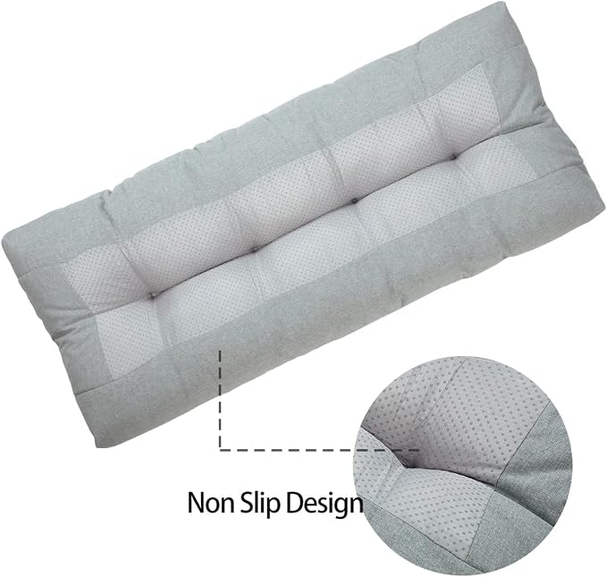FUNHOME Outdoor Bench Cushion 48 x18 inch - Image 2
