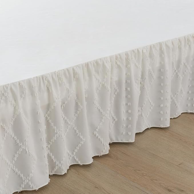 Bed Skirt King Size Ruffled Bed Skirt - Image 6