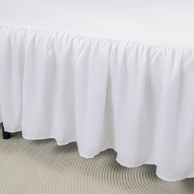 Bed Skirt Full Size Ruffled Bed Skirts - Image 3