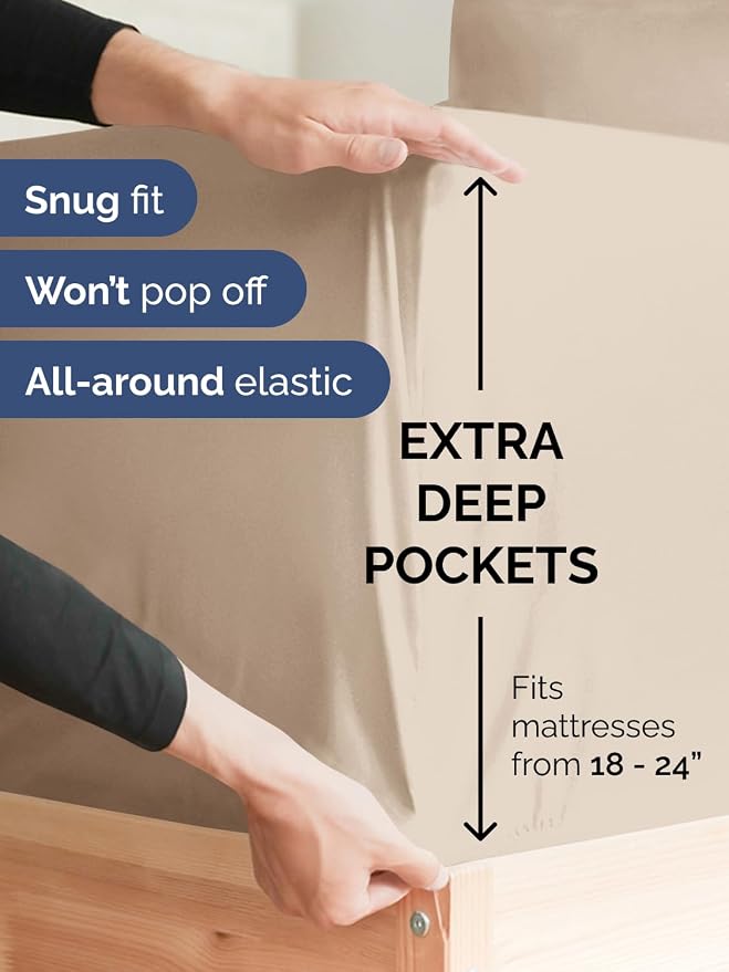 Extra Deep Cal King Sheet Set - Image 3