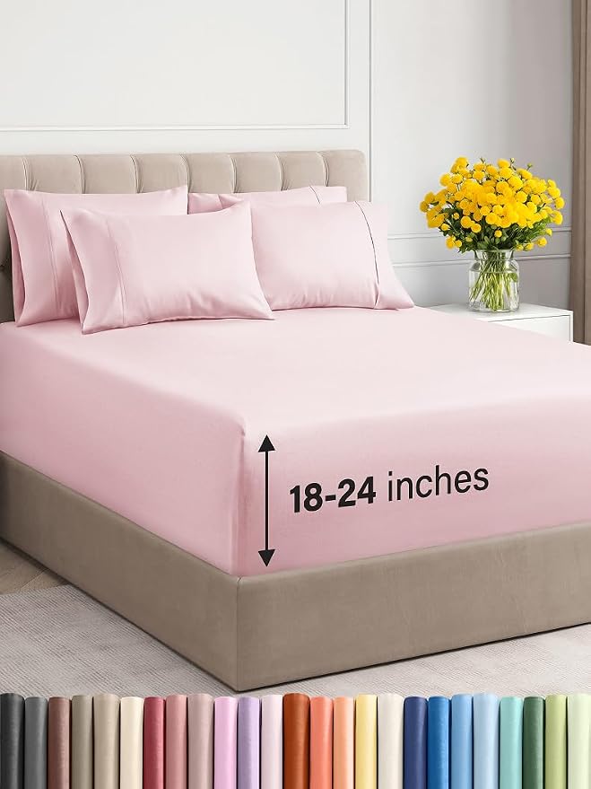 Extra Deep Cal King Sheet Set by CGKUnlimited