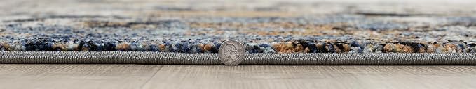 Keen Home Design Area Rugs - 8ft Round Non-Shedding - Image 3