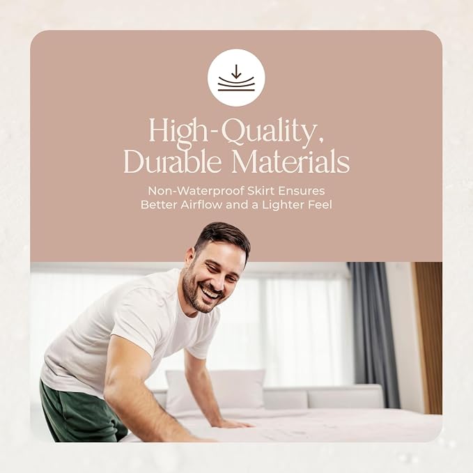 Organic Waterproof Mattress Protector Full Size - Image 8