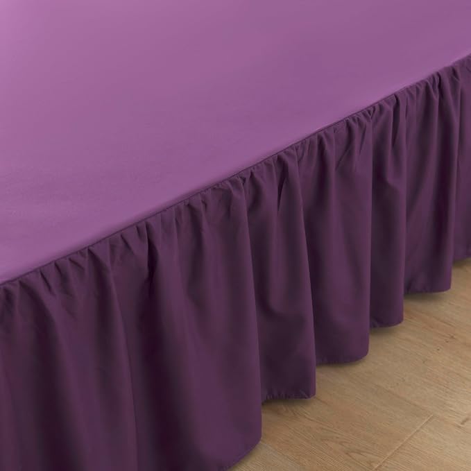 Bed Skirt Queen Size Ruffled Bed Skirt - Image 3