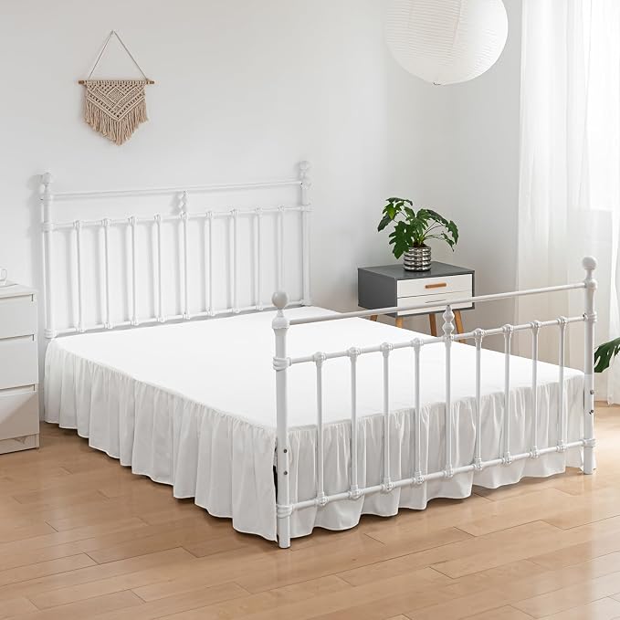 Bed Skirt Full Size Ruffled Bed Skirts - Image 2