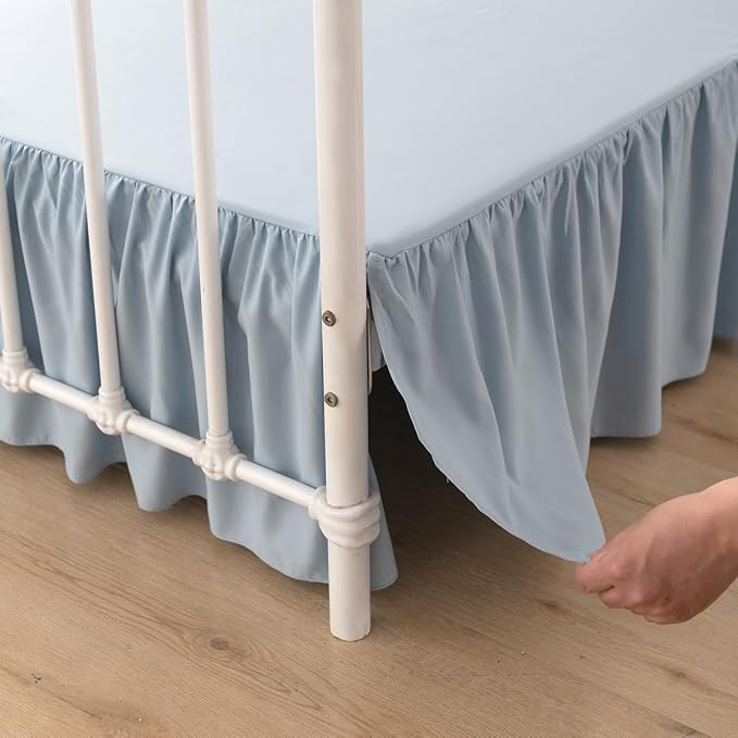 Bed Skirt Full Size Ruffled Bed Skirt - Image 2