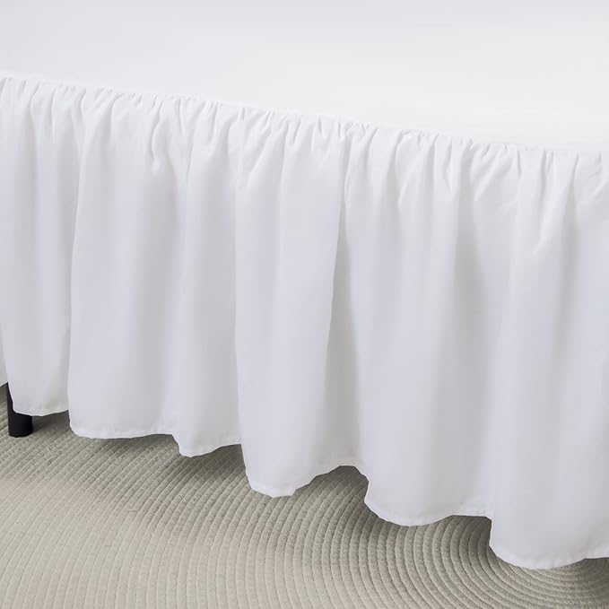 Bed Skirt King Size Ruffled Bed Skirts - Image 3