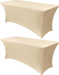 Obstal 6ft Stretch Spandex Table Cover by Obstal