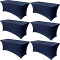Obstal 6 Pack Stretch Spandex Table Covers by Obstal