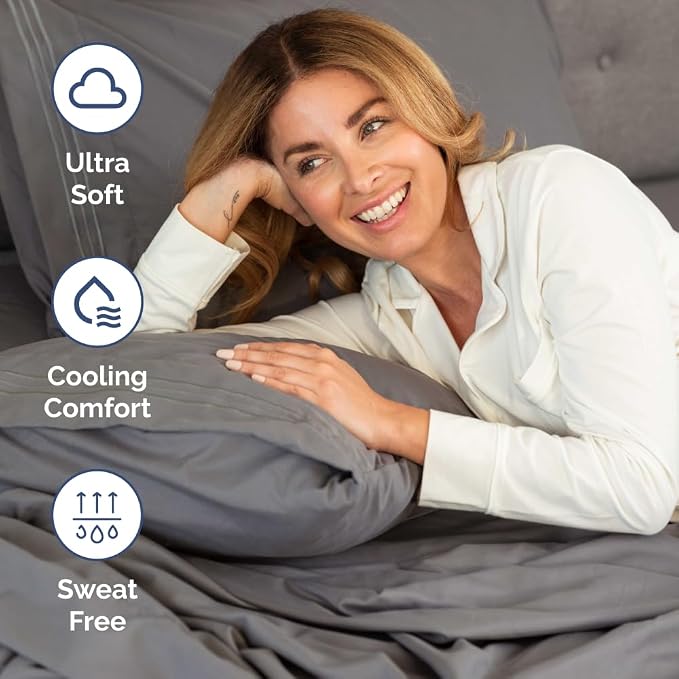 Split California King Bed Sheet Set - Image 5