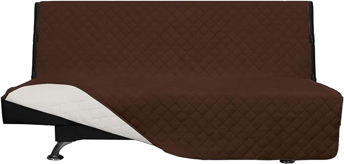 Easy-Going Futon Sofa Slipcover Reversible Sofa Cover Armless Couch Cover Water by Easy-Going