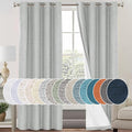 PrinceDeco 100% Blackout Linen Curtains by PrinceDeco