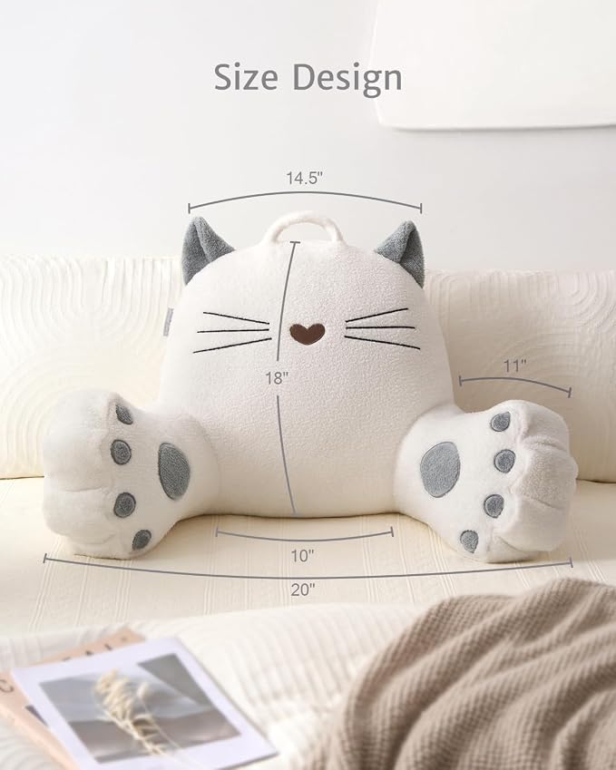 Blissful Diary Kitty Reading Pillow - Image 2