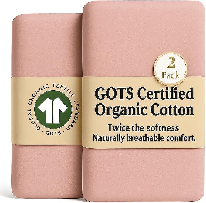 GOTS 100% Organic Bassinet Sheets by OrganicBassinetSheets