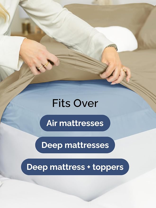 Extra Deep Pocket Split King Sheets - Image 6