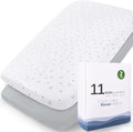 Bassinet Sheets 2 Pack, Fit for Graco Travel Lite Crib, My View 4 in 1 by Magik+%26+Kover