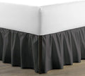 SKY BEDDINGS - Queen Size Ruffled Bed Skirt - 12 Inch Drop Dust Ruffle Bed by SKYBEDDINGS