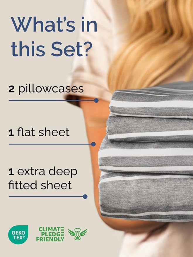 Extra Deep Pocket Full Sheets - Image 2