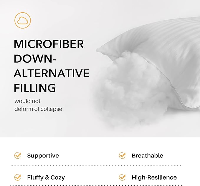 Oubonun 14 x 22 Throw Pillow Inserts, Firm and Fluffy Decorative Pillows - Image 5