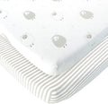 Bassinet Fitted Sheets for Baby Beside Dreamer Bedside Sleeper and Chicco by JoeyJoan