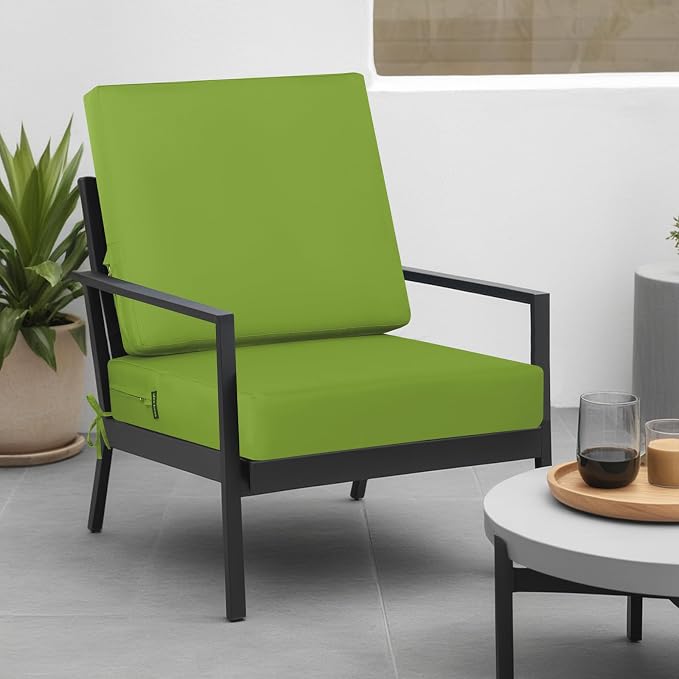idee-home Outdoor Cushions for Patio Furniture, Outdoor Seat Cushion, - Image 2