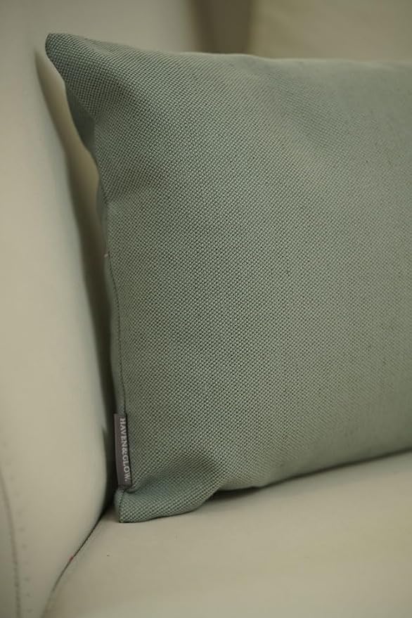 Haven & Glow Decorative Throw Pillow Cover – Rectangle Cushion Case - Image 7
