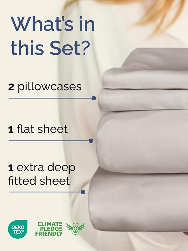 Extra Deep Pocket Cal King Sheets - Image 2