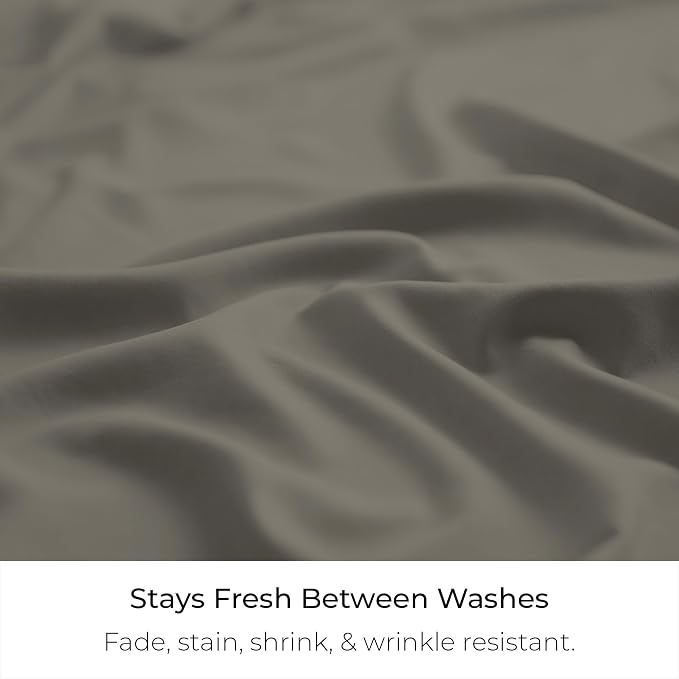 Mellanni Bed Skirt Twin Size - Image 4