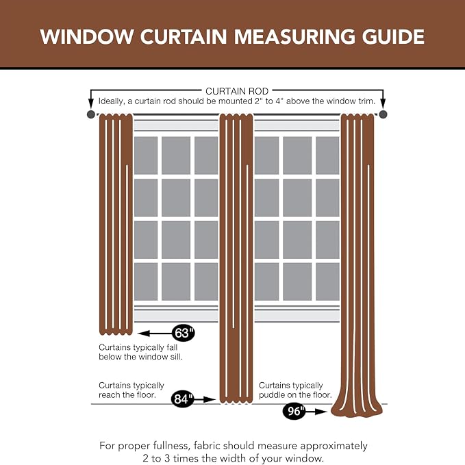 Burnt Orange Lace French Delicacy Curtains 63 Inches Long -Rod Pocket Luxury - Image 3