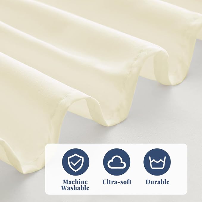 Full Bed Skirt, Elastic Wrap Around Bed Skirt Full Size, Bed Skirts - Image 6