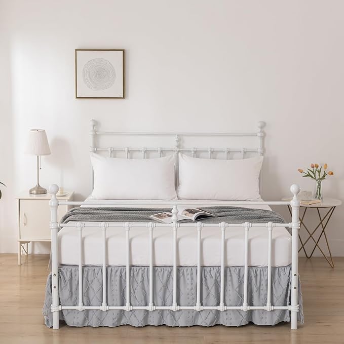 Bed Skirt King Size Ruffled Bed Skirt - Image 7
