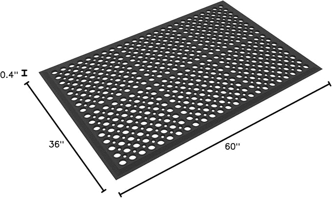Envelor Anti Fatigue Rubber Floor Mat Non-Slip Restaurant Mat - Image 10
