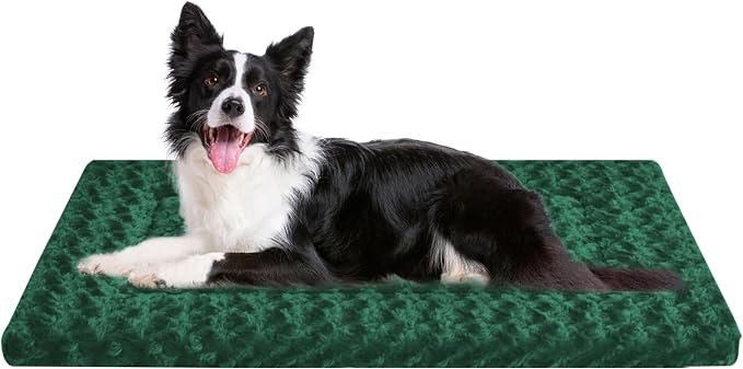 4 Pcs Washable Dog Bed Plush Orthopedic Outdoor Crate Mat - Image 8