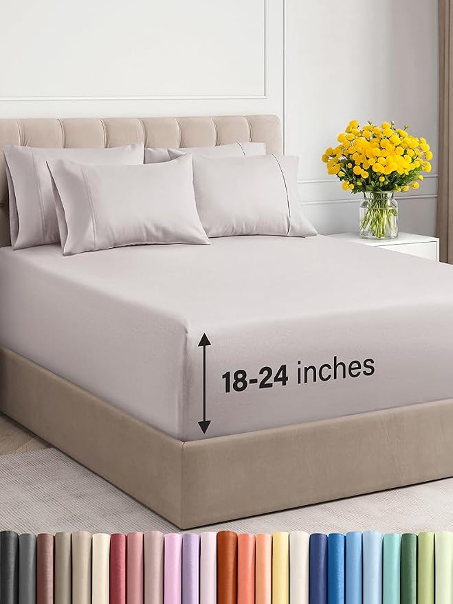 Extra Deep King Sheet Set by CGKUnlimited