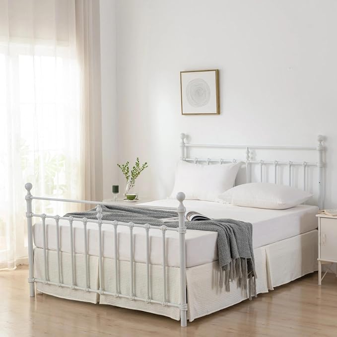 Twin Bed Skirt - Twin Size Bed Skirts 16 Inch Drop - Image 4