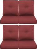 Patio Chair Cushions 4 Packs by Pugire