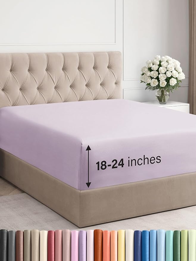 Extra Deep Full Fitted Sheet by CGKUnlimited
