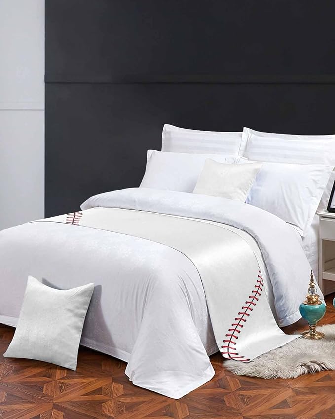 Baseball Sports Texture Bed Runners - Image 4