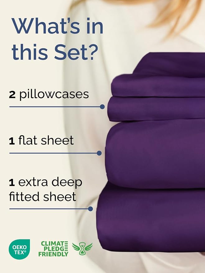 Extra Deep Pocket Cal King Sheets - Image 2