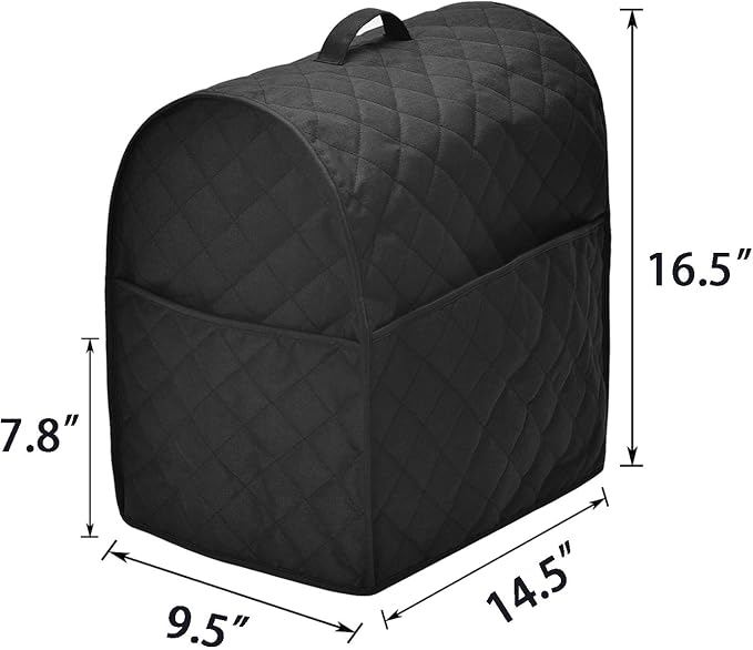 Stand Mixer Dust Cover with 3 Pockets Compatible with KitchenAid Tilt Head - Image 4