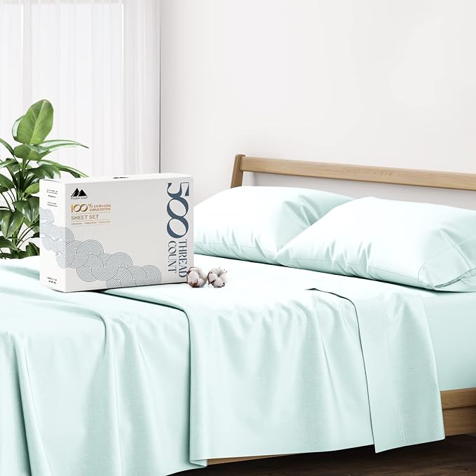 Mayfair Linen 100% Cotton Bed Sheets Queen Set by MayfairLinen